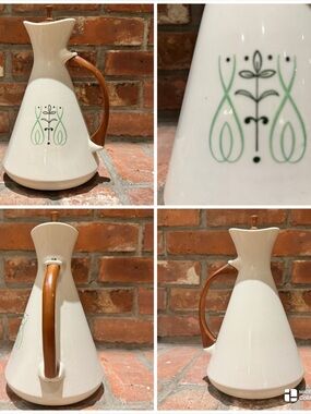 Vintage MCM Talylor Smith Taylor carafe the Del Ray pattern